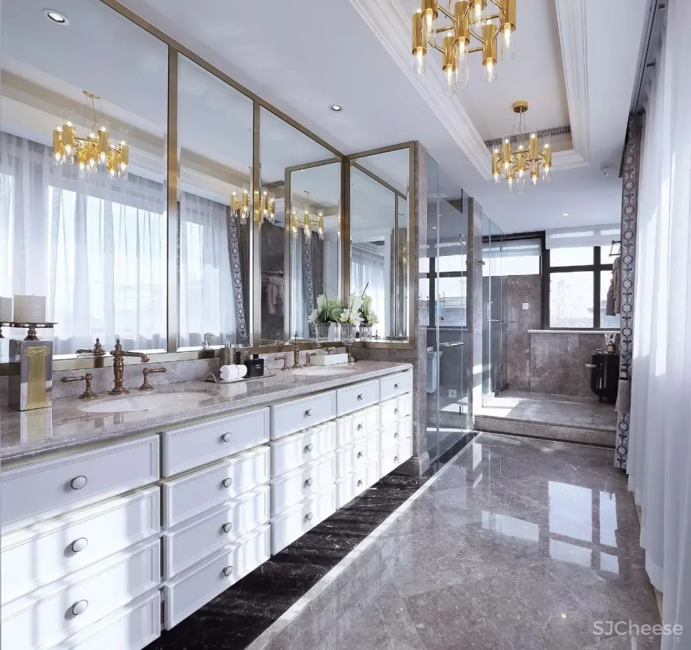 丁香紫浪漫色调的样板间设计丨每一寸空间都动人心扉