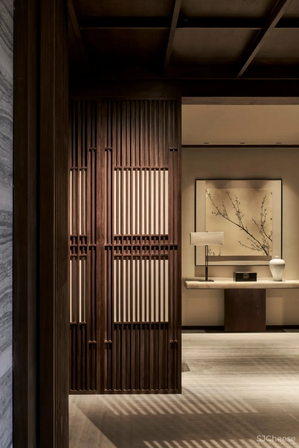 竹窗闻水月浮动｜涞澳新作 苏州世茂铜雀台售楼处 首