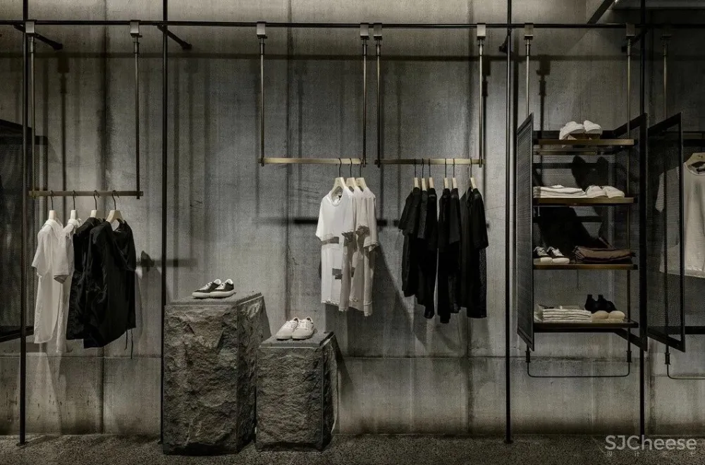 高级灰打造的商业空间,震撼灵魂的美