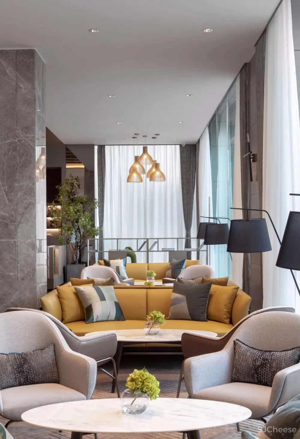 【觉度空间最新力作】以“林”为魂的营销中心 | 诗意栖居与纯粹抽象