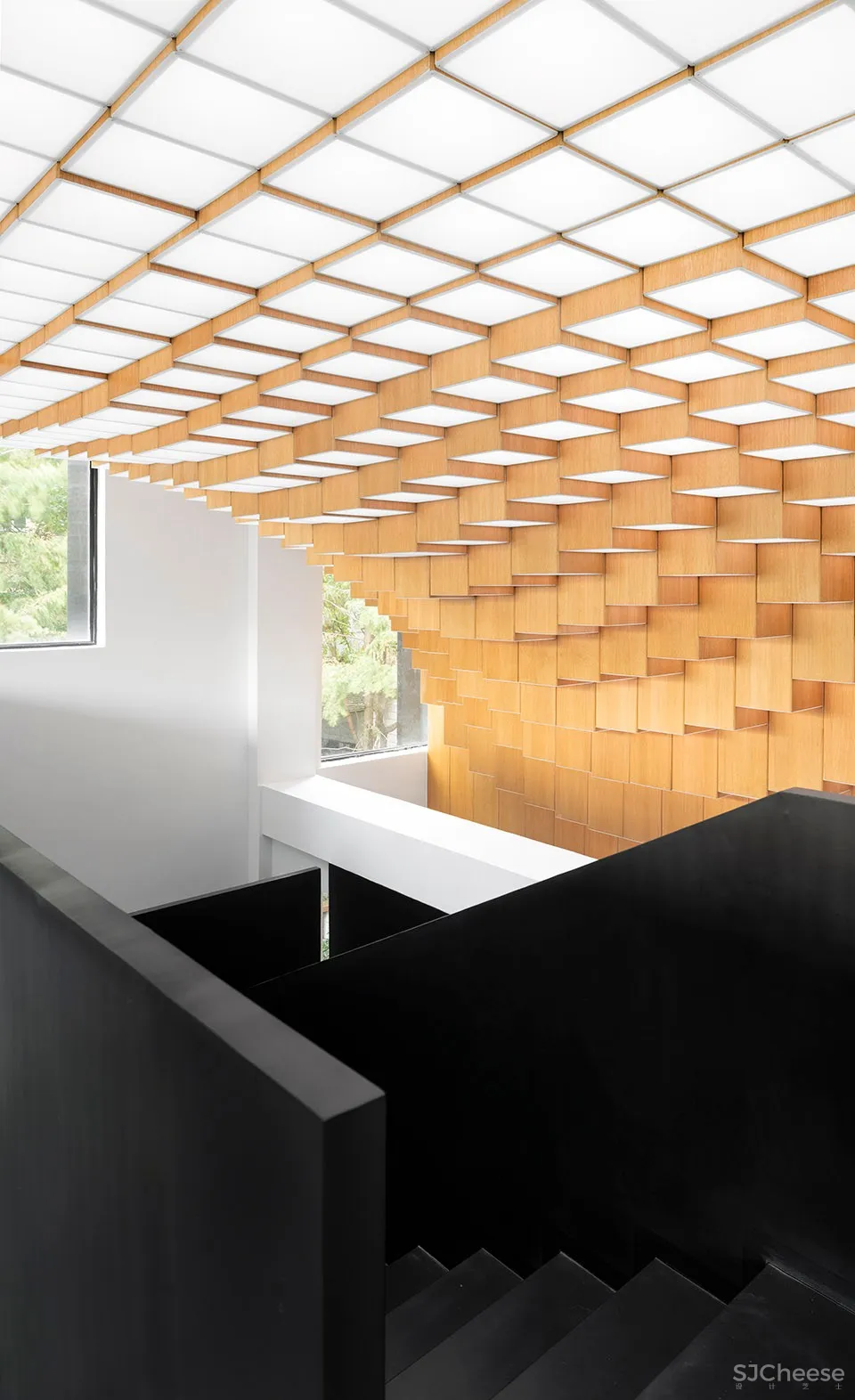 “The Arcade”办公空间,上海 / Atelier Zerebecky