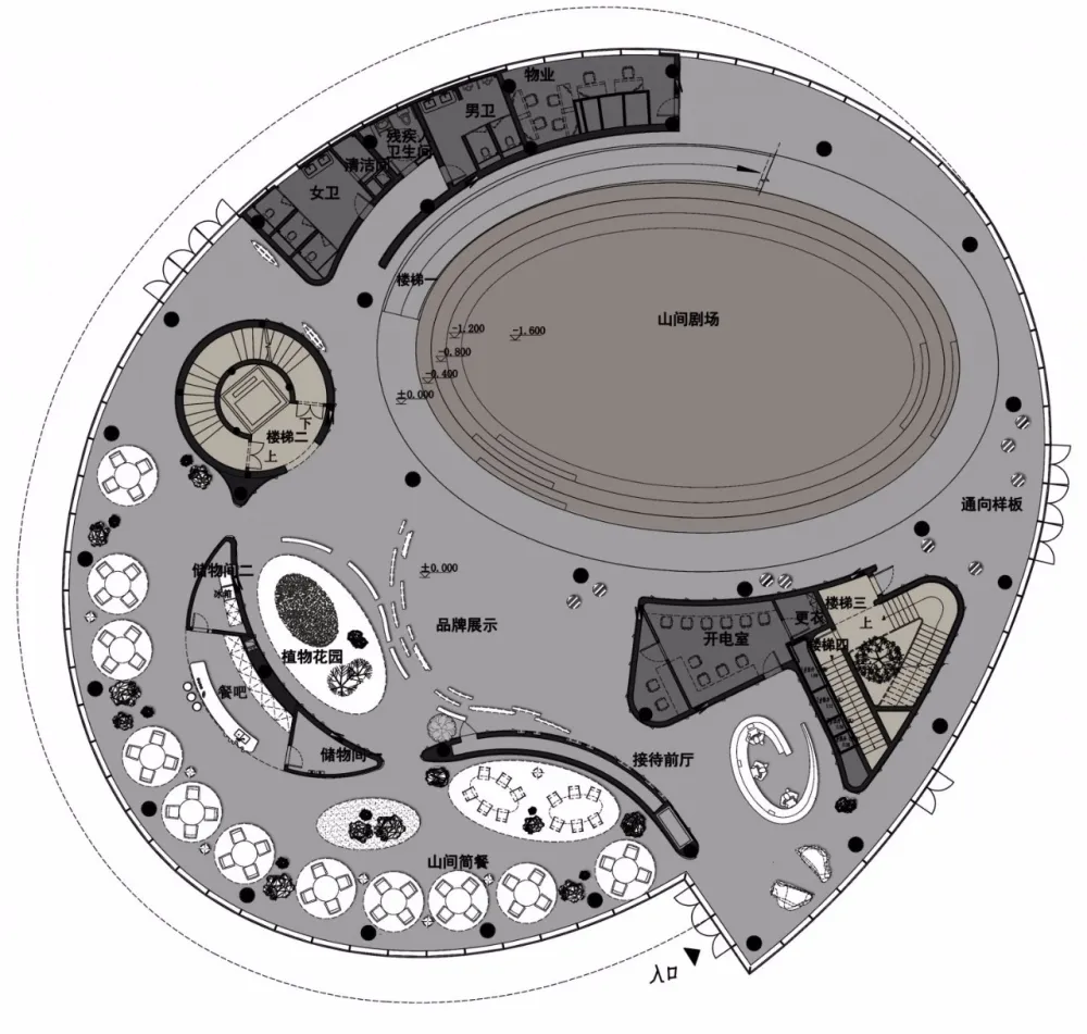 【新作】GBD杜文彪设计 | 寻仙踪影 翡翠山晓售楼部