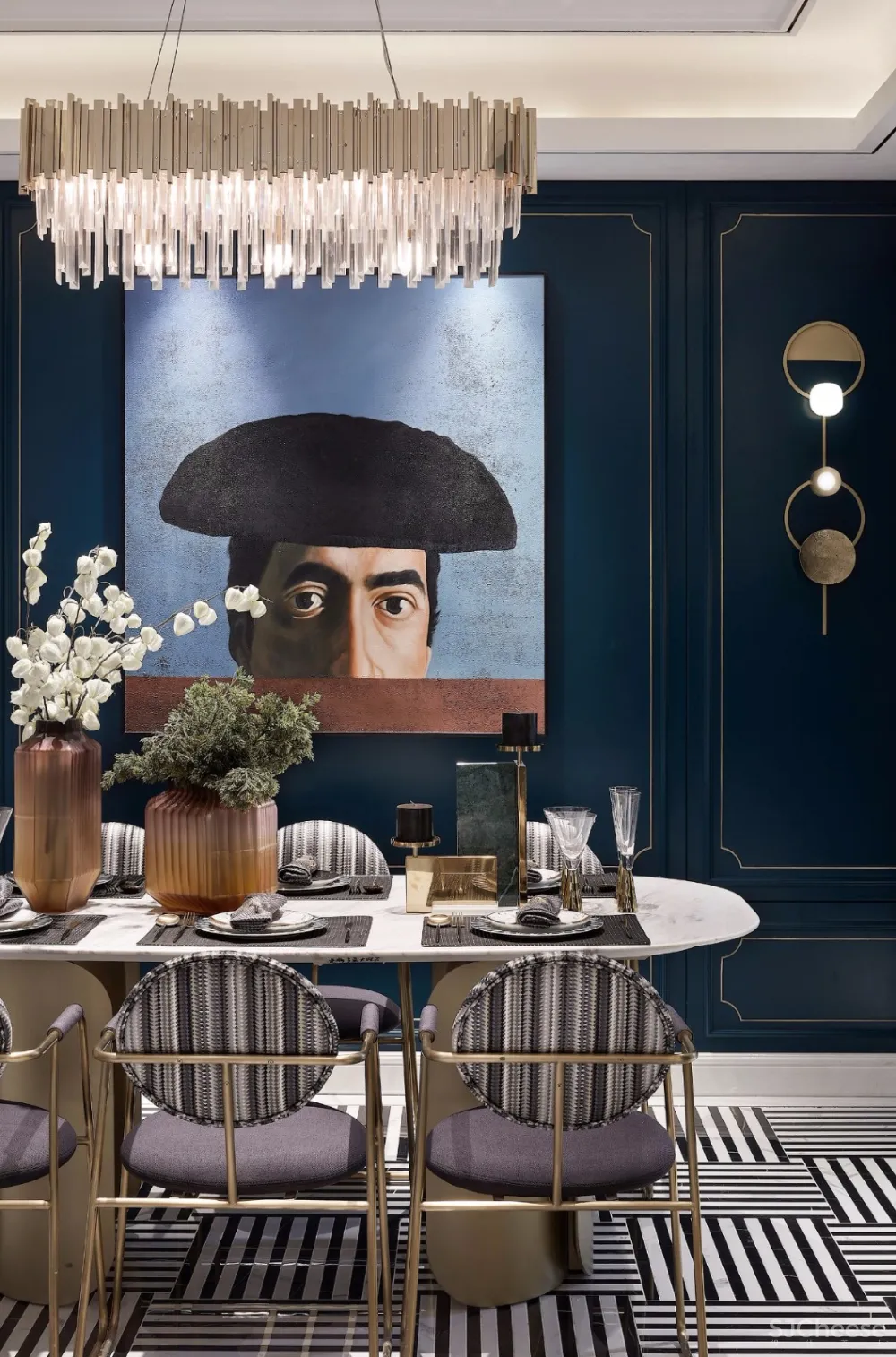 新作 | 上海 300m² 叠墅，海派时尚如何做出先锋格调 首