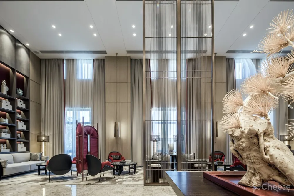 【品伊设计新作】大艺术家·四时光华营销会所：诗意生活构建当代东方人文逸美生活典范