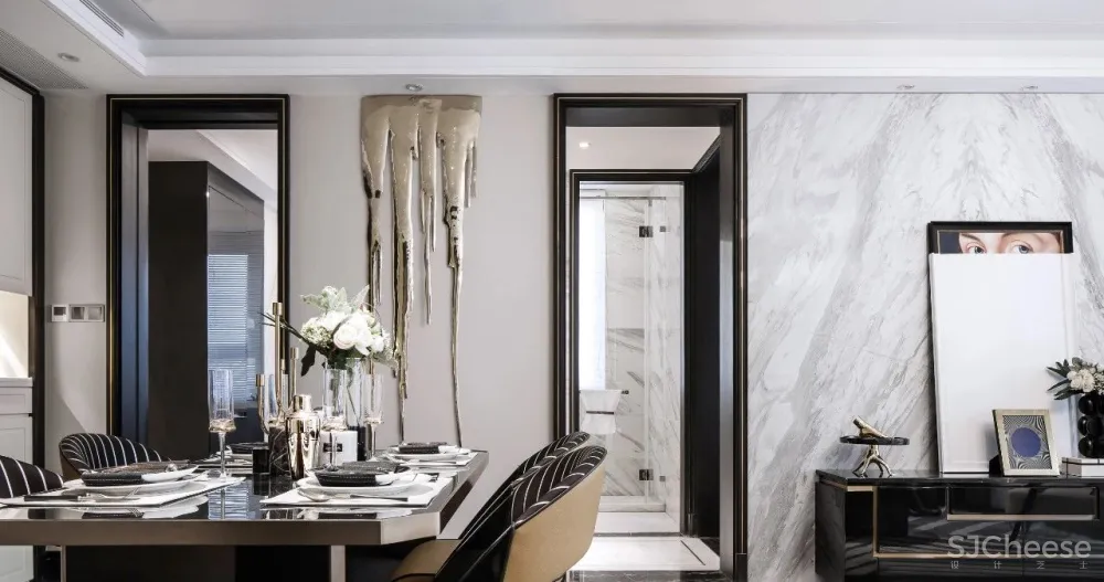 轻奢黑白灰,你绝对会爱上的现代范儿 首