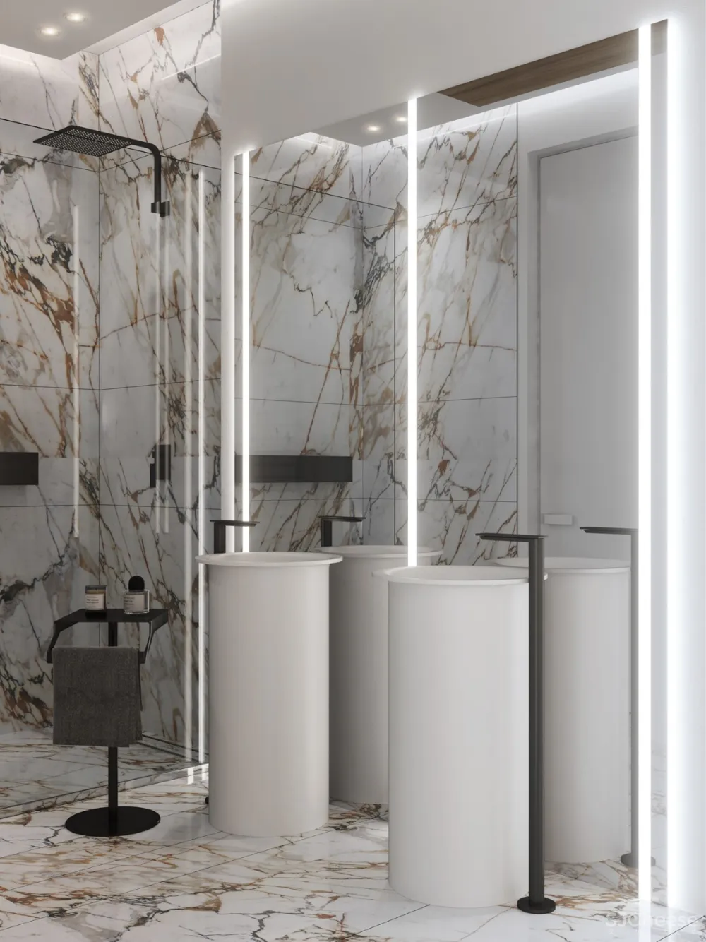 “柔色” 圣彼得堡120m²现代公寓 DE-DE Studio