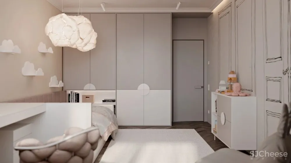 130 ㎡ 的四口之家，感受去繁化简之美！ 首