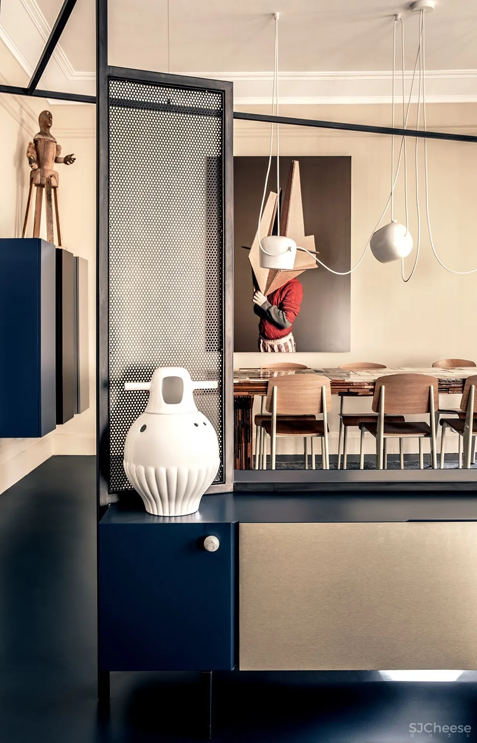 巴黎180㎡现代公寓 | Andrea Marcante＆Adelaide 首