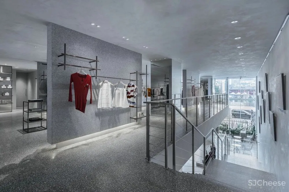 高级灰打造的商业空间,震撼灵魂的美