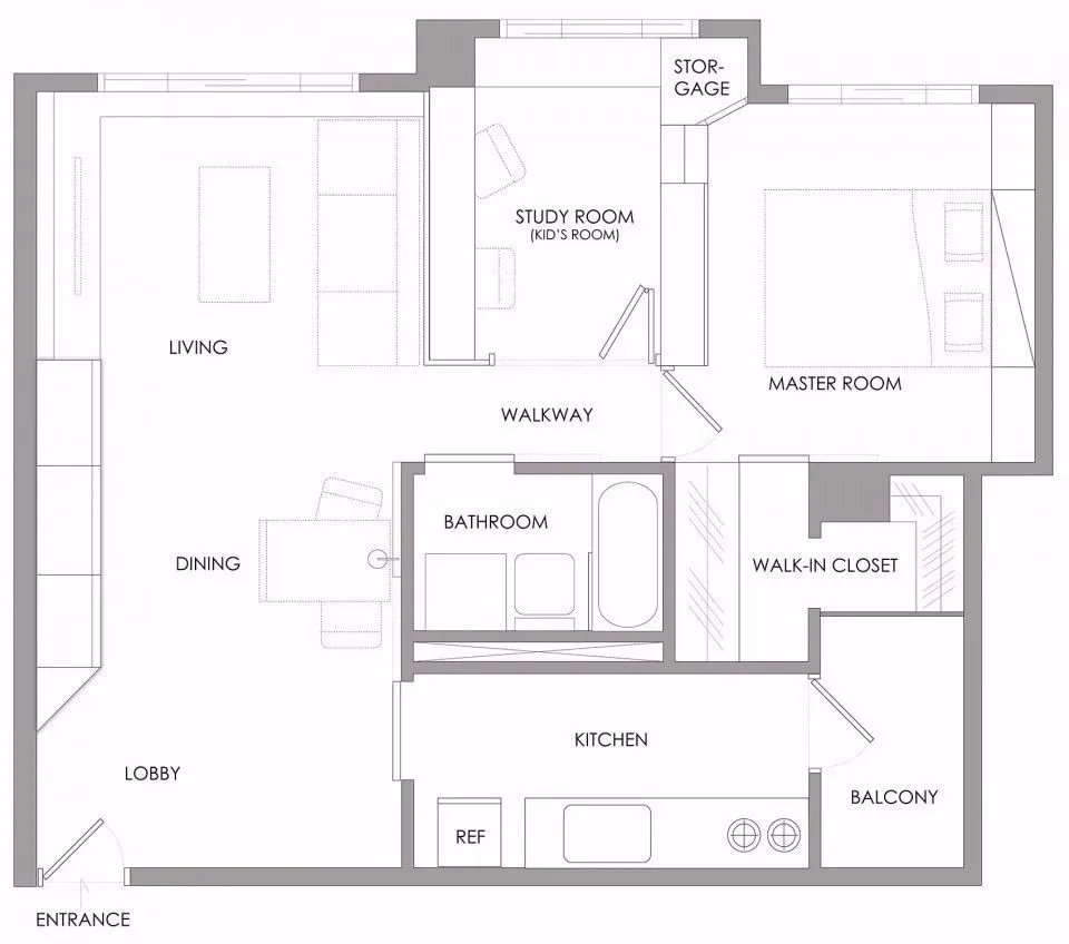台湾小户型装修设计，超惊艳!