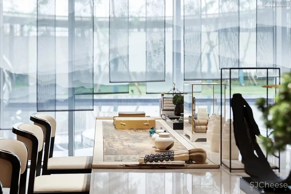 上海禾悉设计 | 招商弘阳杭州随塘售楼处