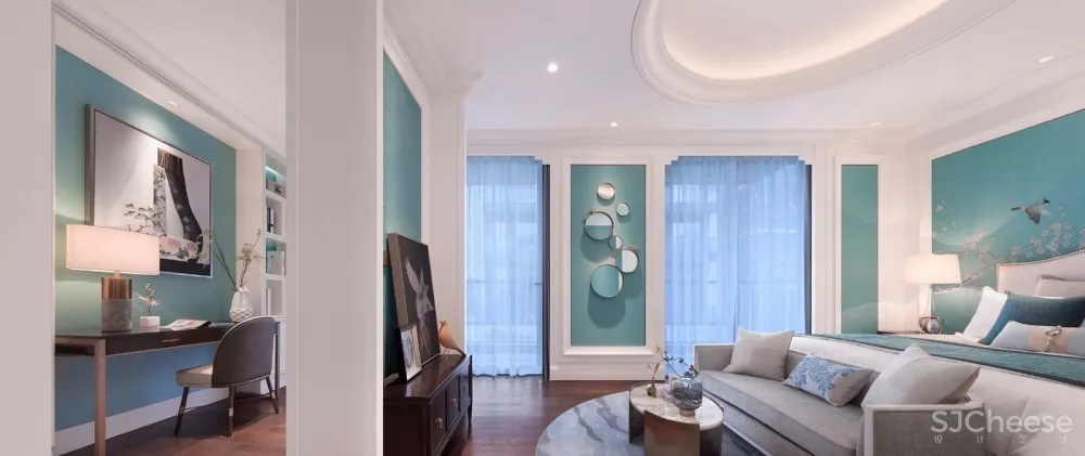 中西圆融，和合相生 | 汕头龙光碧海阳光V1别墅样板间