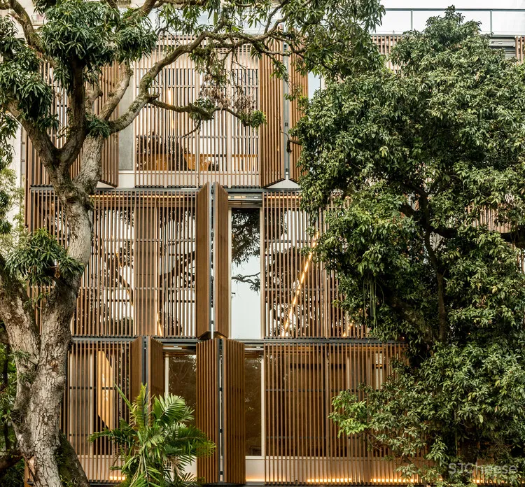 百年历史氛围中的亮黄色空间 Casa Firjan Atelier77