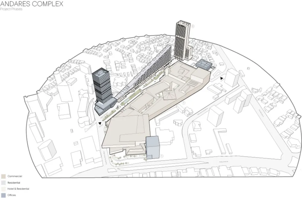 Andares凯悦酒店及公寓塔楼，墨西哥 / Sordo Madaleno Arquitectos 首