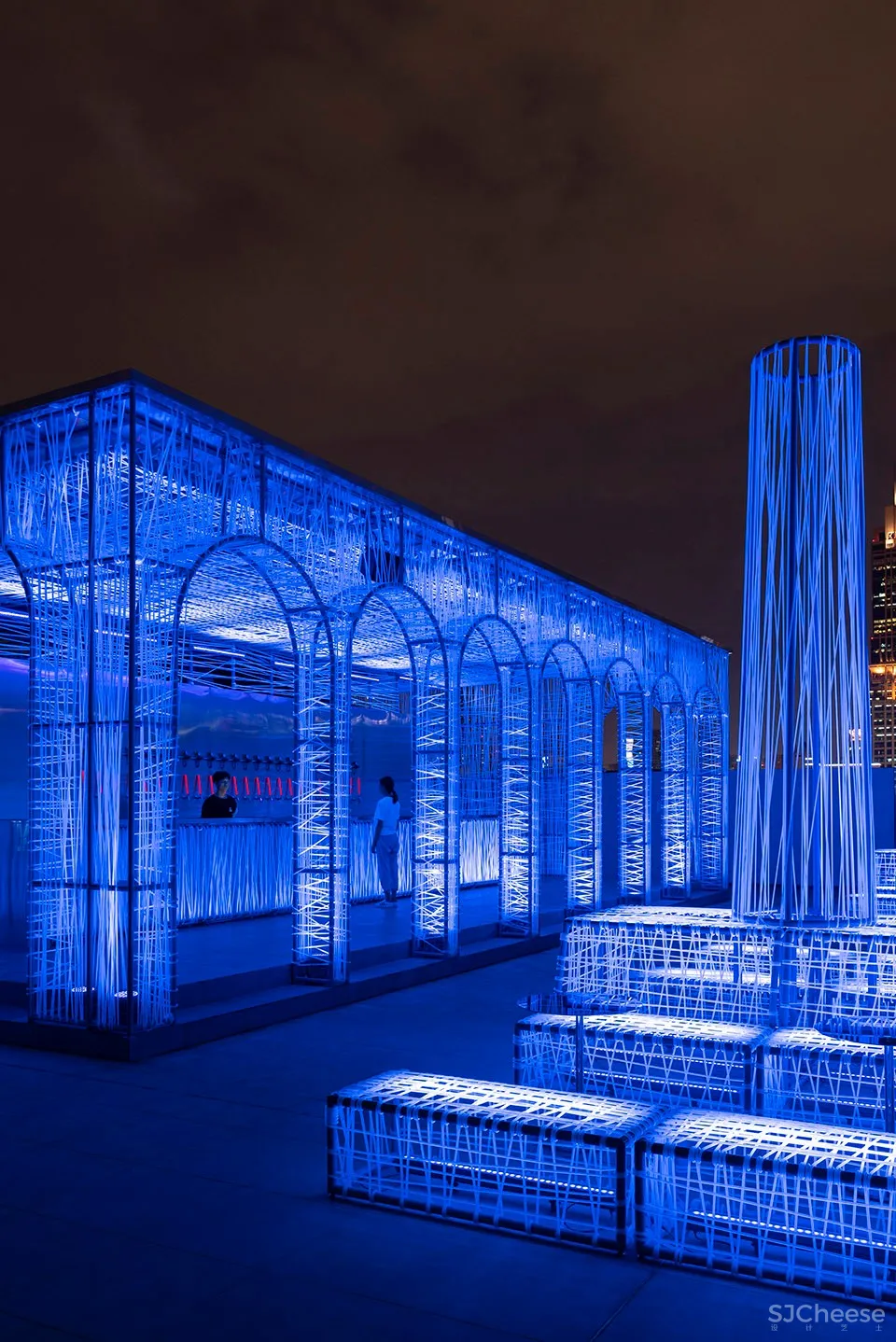 新作 | Alberto Caiola Studio:上海 Nyx屋顶酒吧