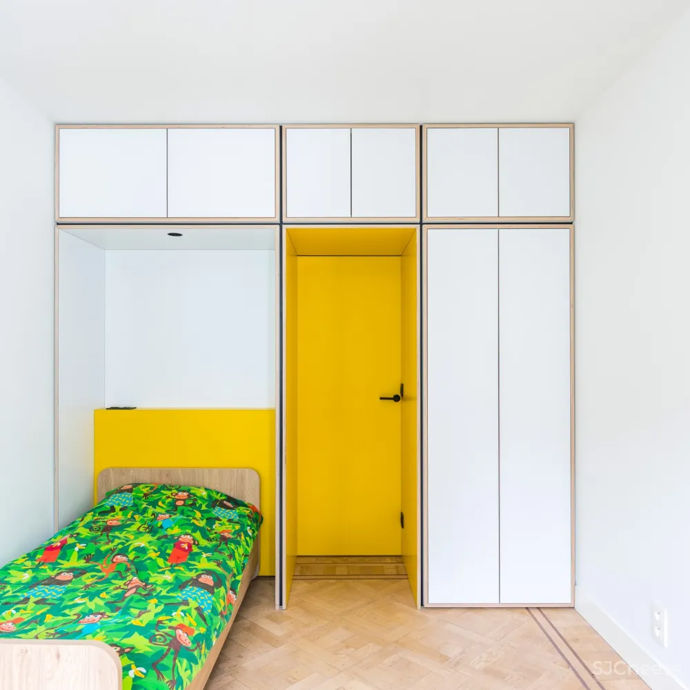 首发 | Van Staeyen 隐藏的存储功能：安特卫普别墅翻新 首