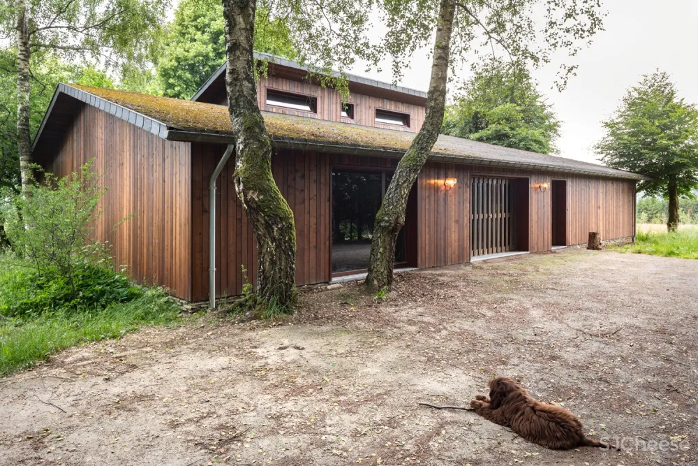 B-bis architecten：比利时度假别墅 House R