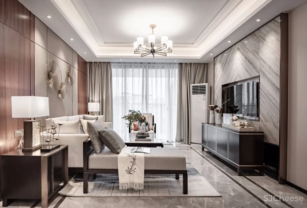 【景地组设计最新力作】新亚洲风格东方·简约样板间设计丨美翻了