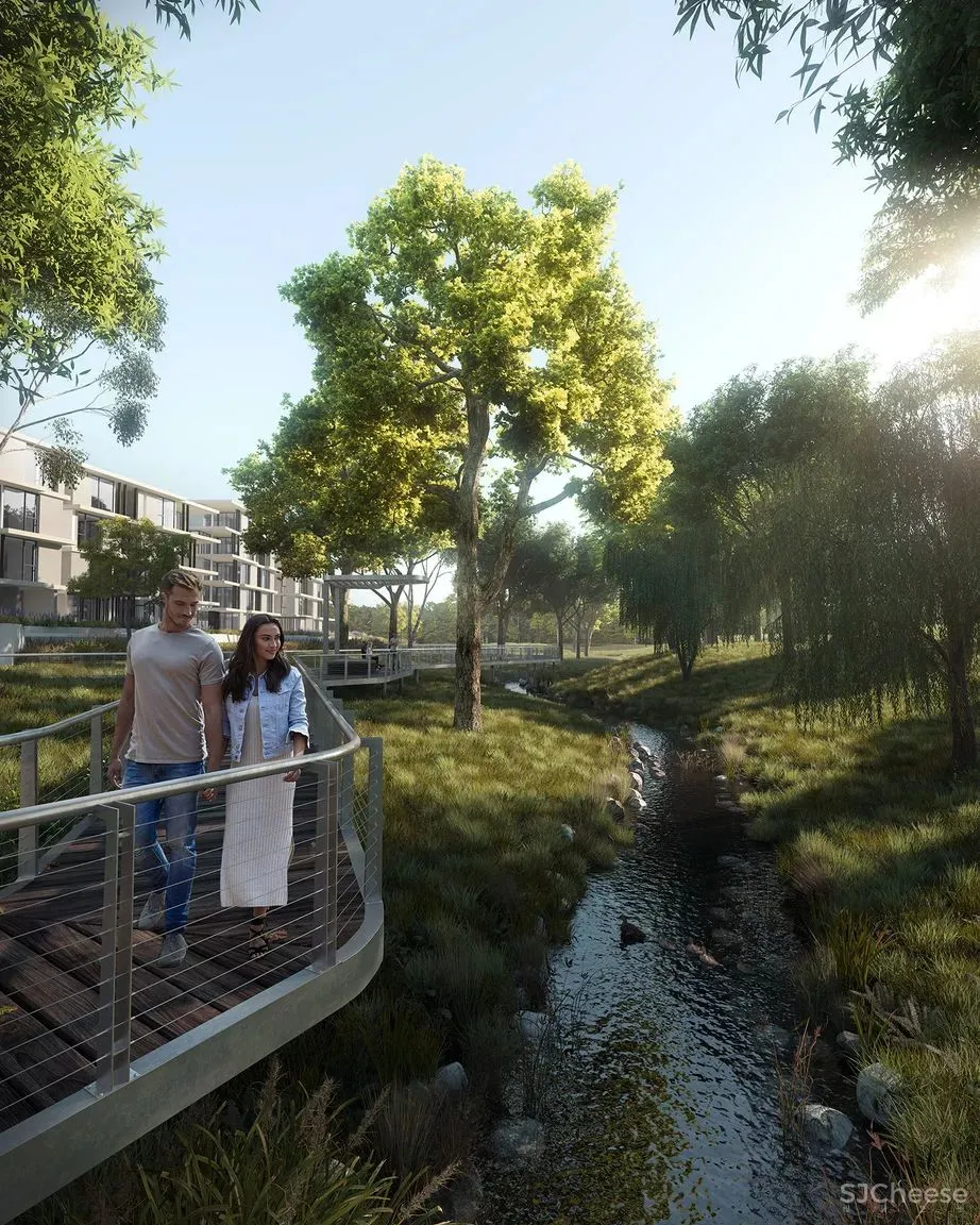 这种高水准的效果图，却是这种清新风！