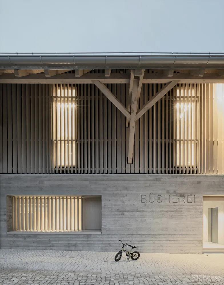 Steimle Architekten:谷仓再利用建筑 Library Kressbronn a. B. 首