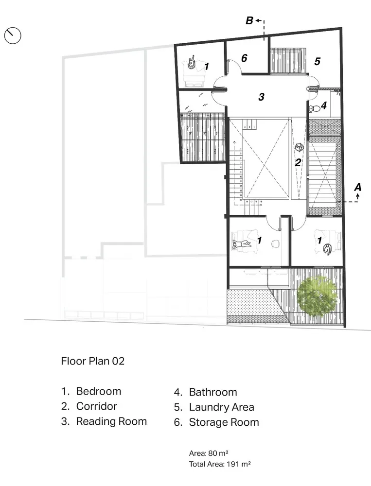 Aaksen Responsible Aarchitecture:印尼木珊住宅 Albizzia House 首
