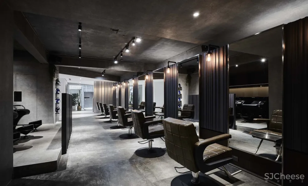 首发 | zohome：台北发型沙龙 Cutting space