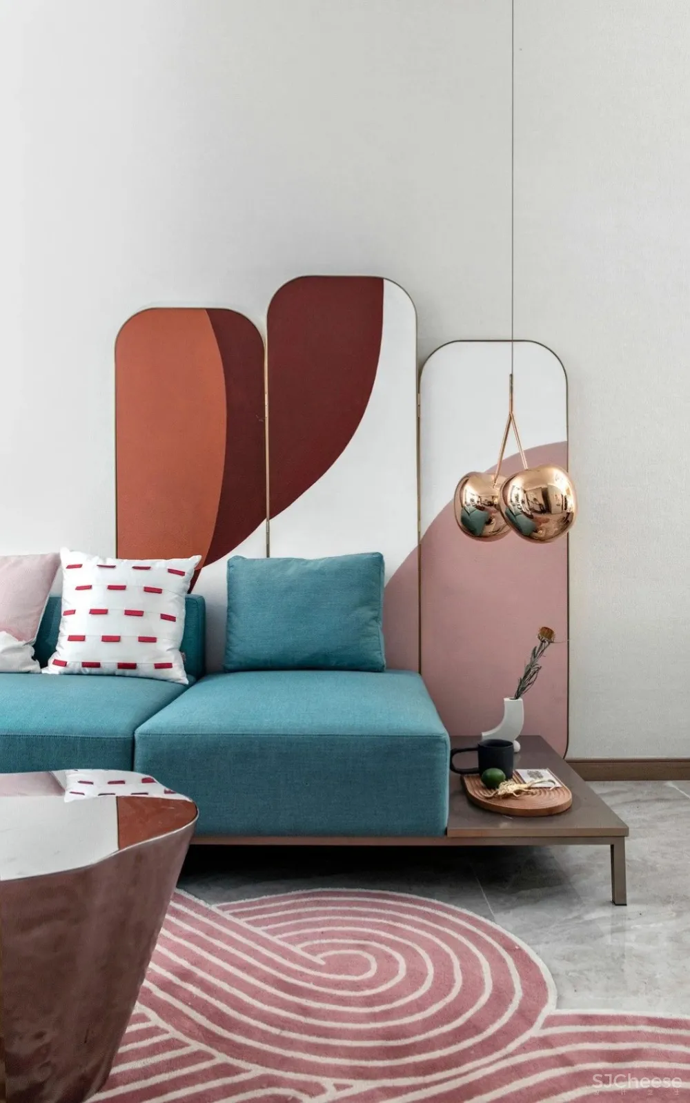 极简+色彩丨美的很高级