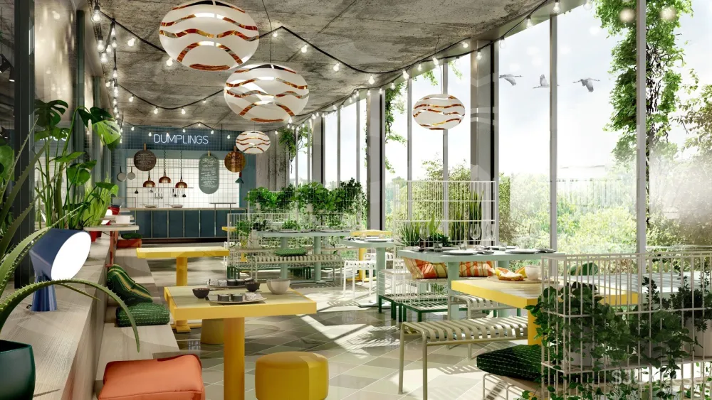 Kantini in Bikini Berlin / Studio Aisslinger