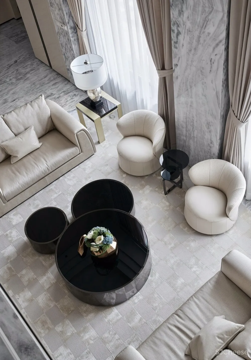 1200㎡ 双拼别墅丨轻奢时尚范