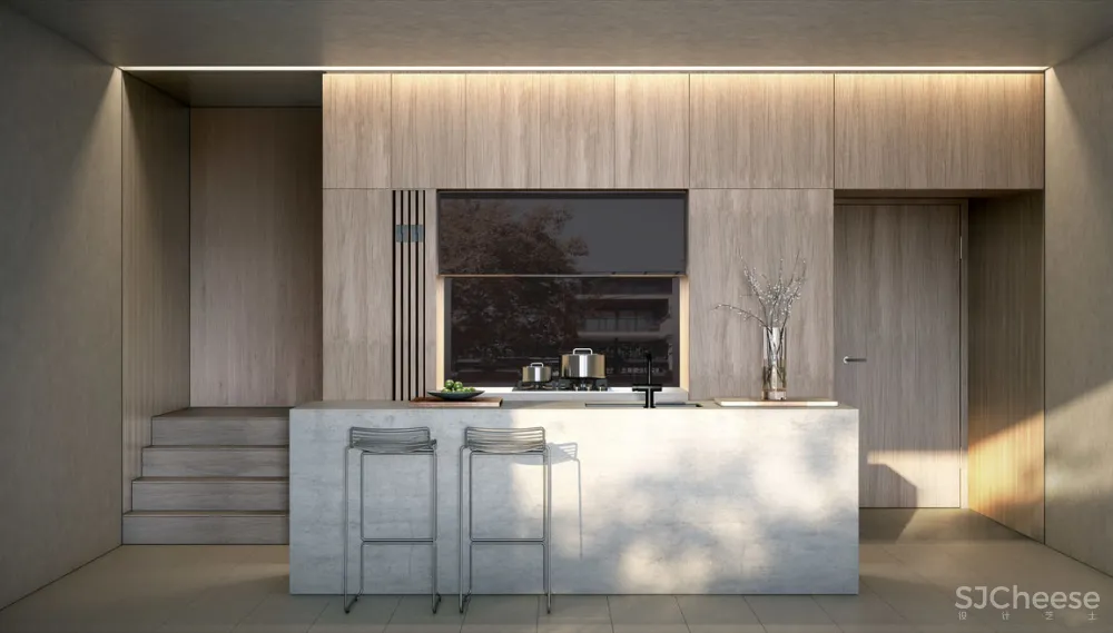 这种高水准的效果图，却是这种清新风！