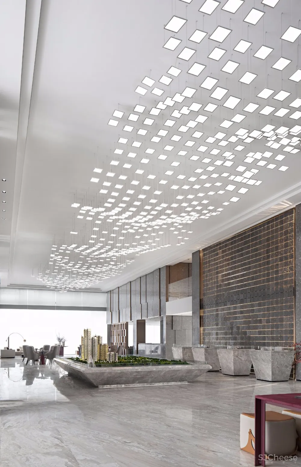 新作 | 高级灰 + 水墨石,简雅纯粹的艺术格调