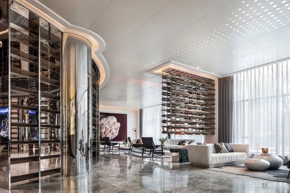 新作 | SCD(香港)郑树芬:1000m²重庆中央 · 雲璟售楼处