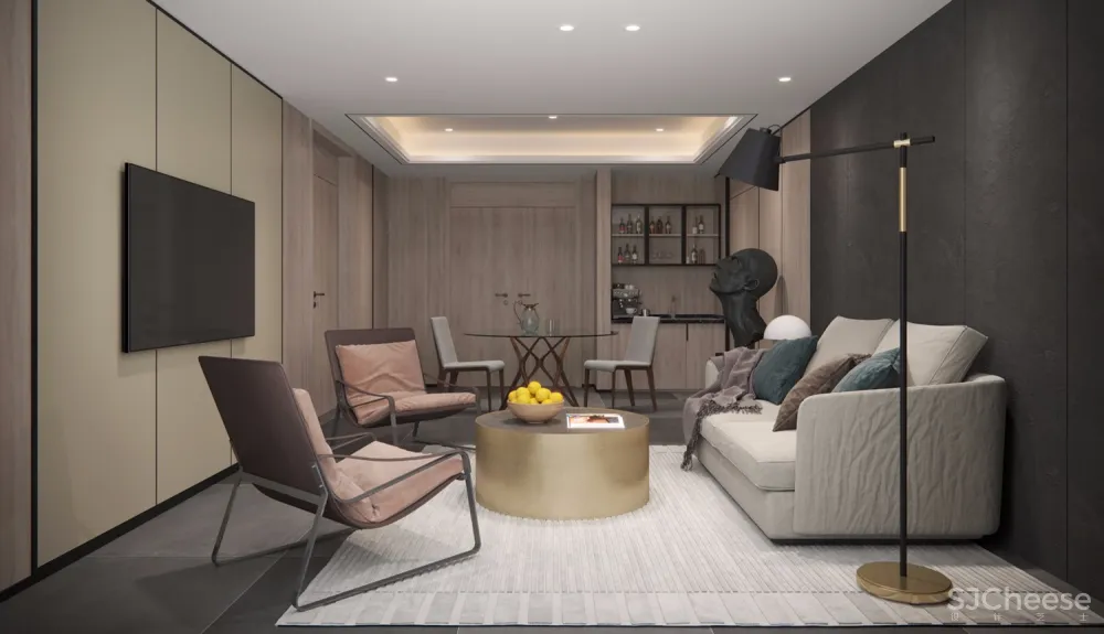 MIC视觉-港式风单身公寓