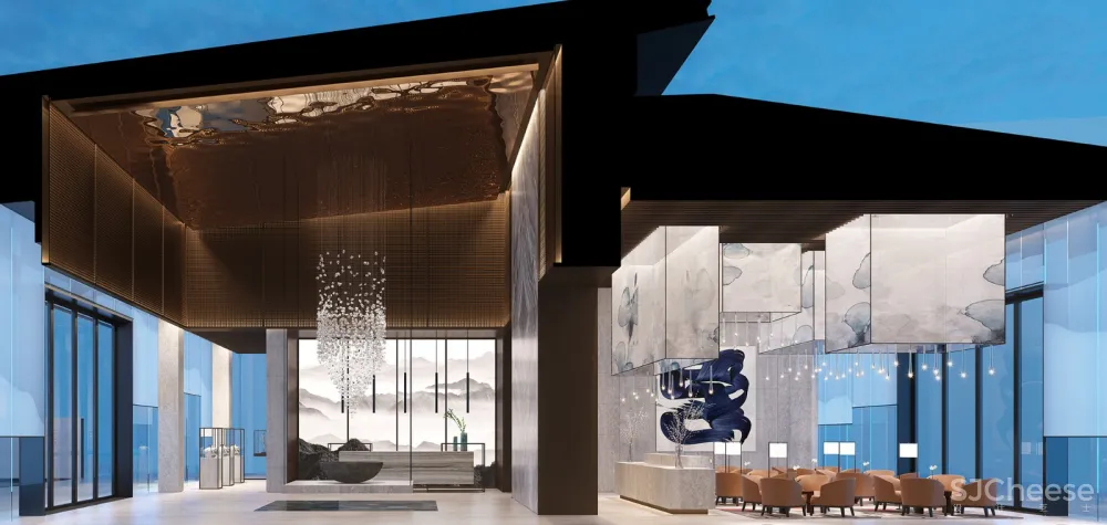 壹舍新作 | 天地悠悠处 自在东方美 ——镇江中企南山墅售楼处 首