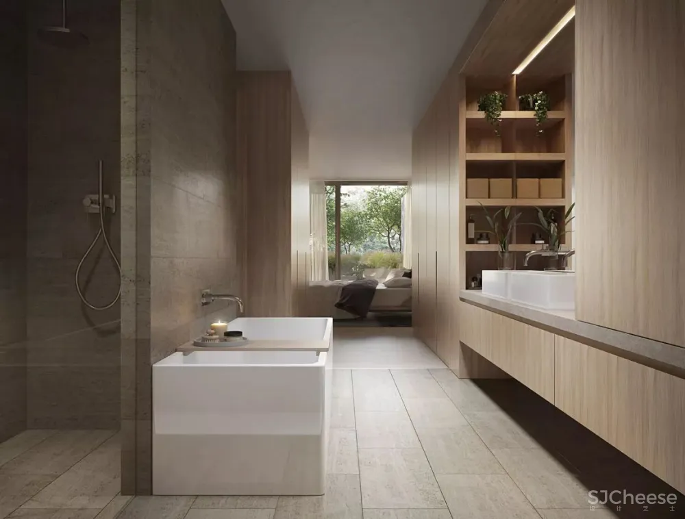 这种高水准的效果图，却是这种清新风！