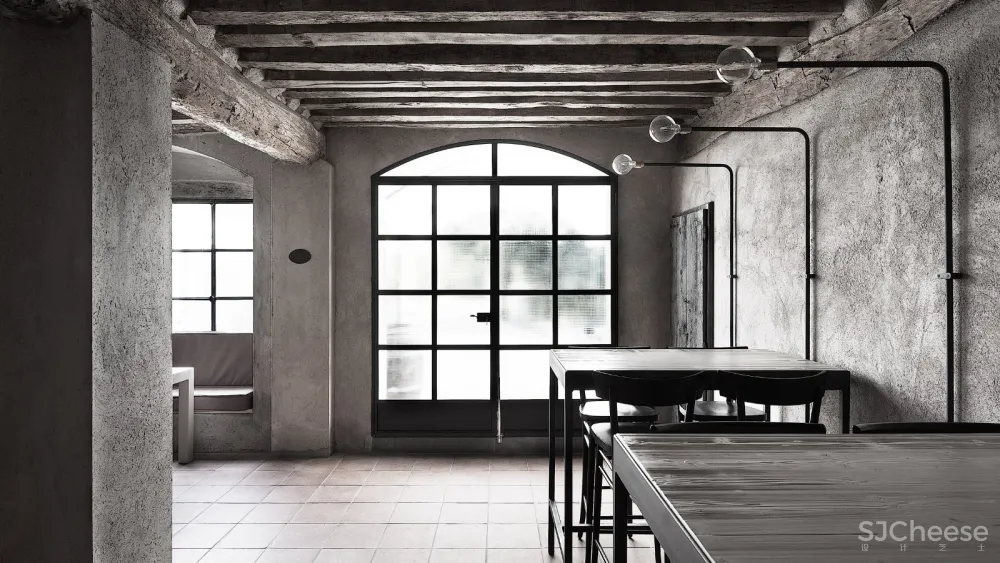 首发 | Studio Mabb:意大利农舍改造质朴内饰 La Ganea餐厅 首