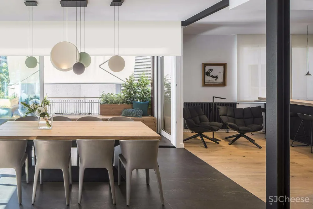 巴塞罗那:如何通过室内设计丨让家庭沟通无碍进行