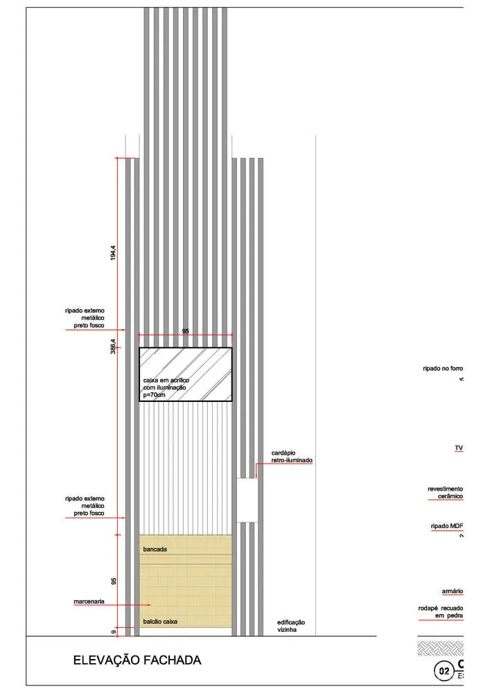 给我一扇门宽的空间，The Coffee咖啡店 / Studio Boscardin.Corsi Arquitetura