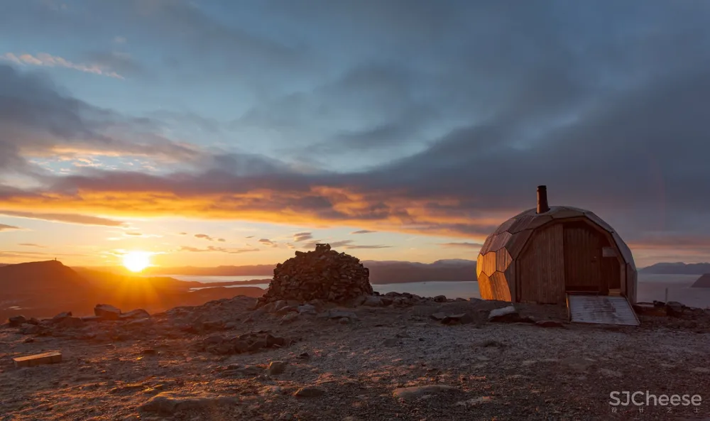 Hammerfest徒步旅行小屋,挪威 / SPINN Arkitekter