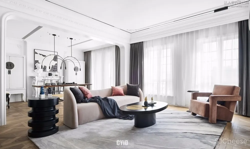 【新作】辰佑设计 | 中西美宅,原来艺术品跟家可以如此亲密