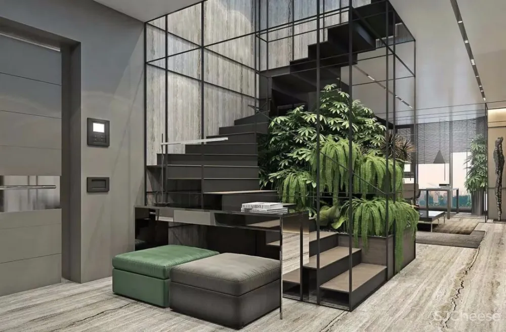 绿植长在墙上丨个性又省地方 首