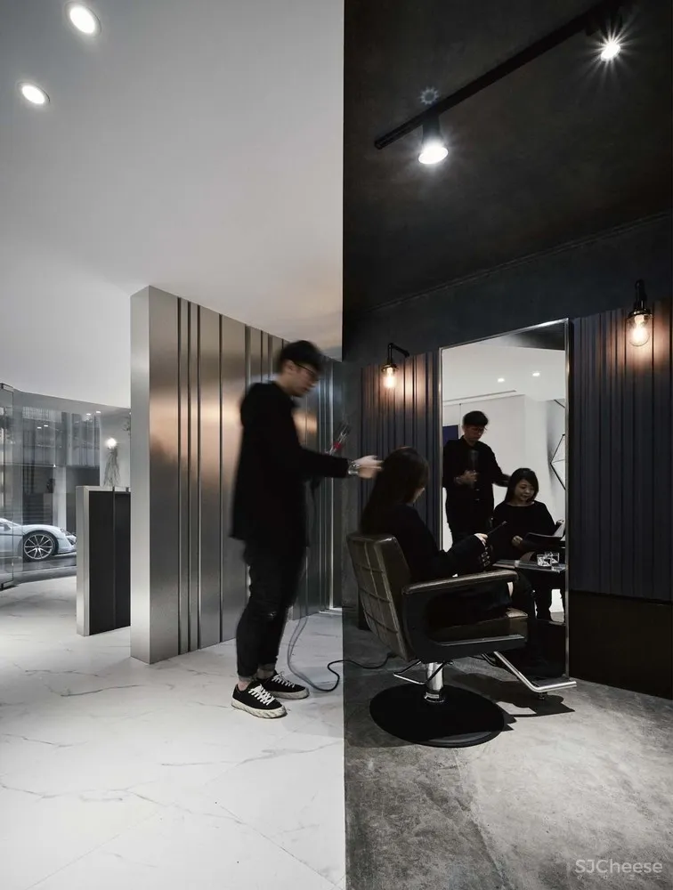 首发 | zohome：台北发型沙龙 Cutting space