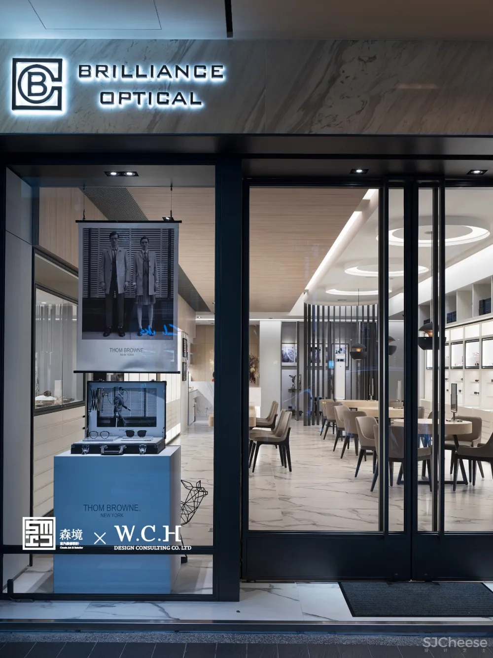 光影流转·台湾眼镜店 森境设计