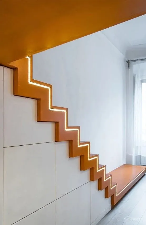 简约 LOFT，灯带这样设计太有创意了！