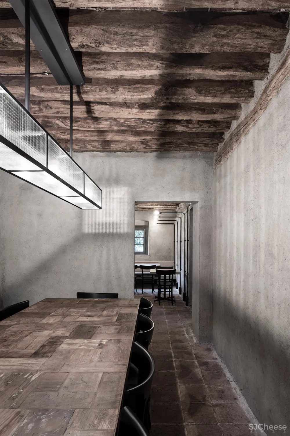 首发 | Studio Mabb:意大利农舍改造质朴内饰 La Ganea餐厅 首