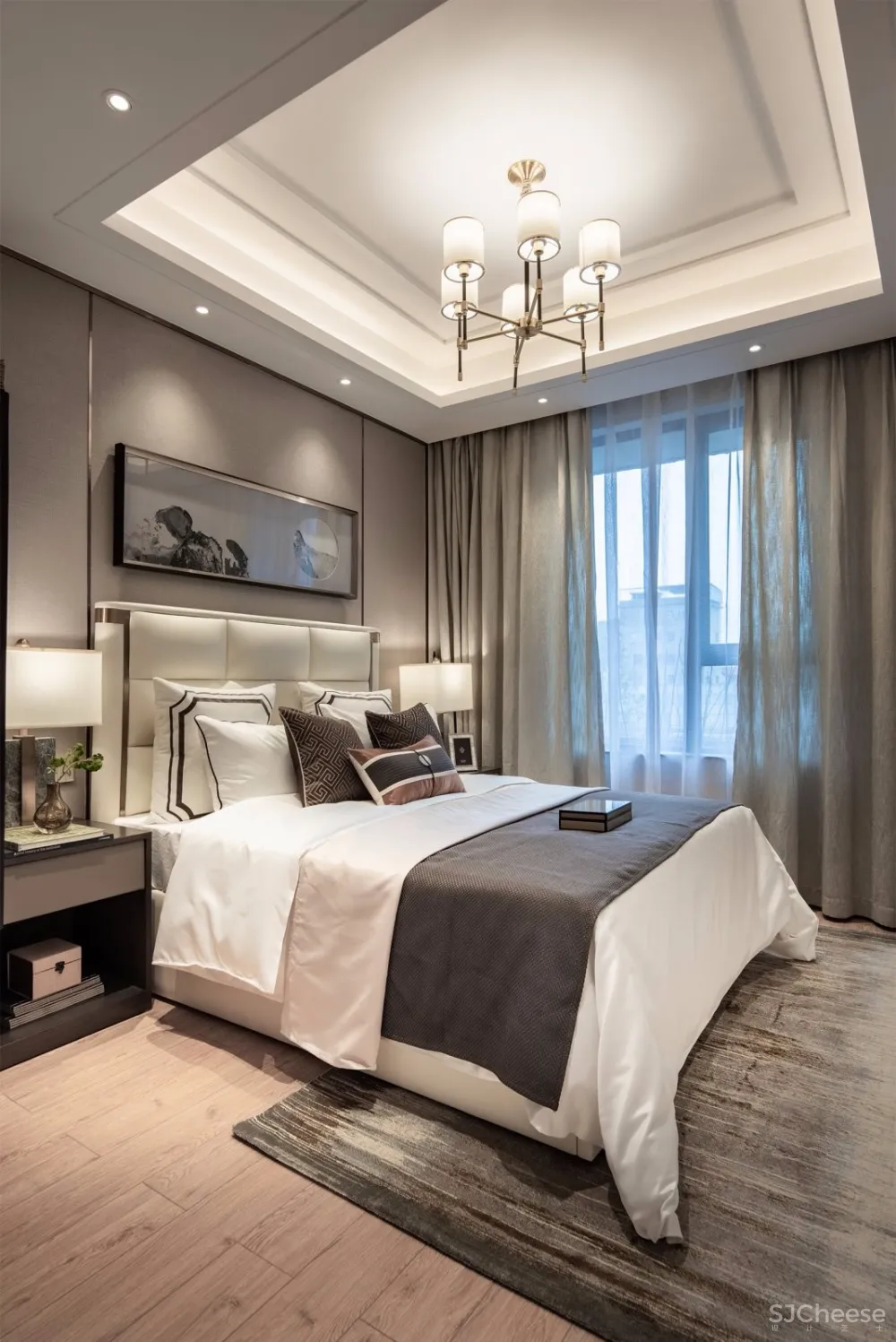 【景地组设计最新力作】新亚洲风格东方·简约样板间设计丨美翻了