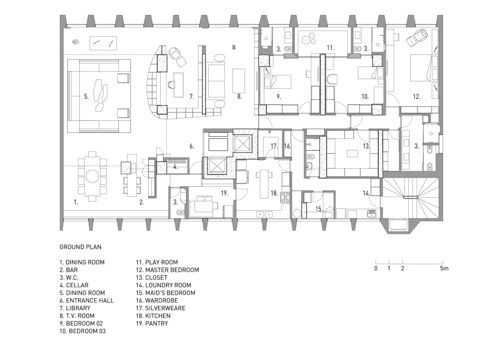 首发 | Pascali Semerdjian:圣保罗 VLP公寓 首