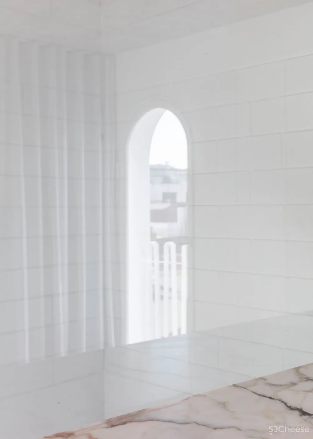 首发 | Leopold Banchini + Daniel Zamarbide：拥有强大内部和沉思空间的封闭式住宅 Dodged House 首