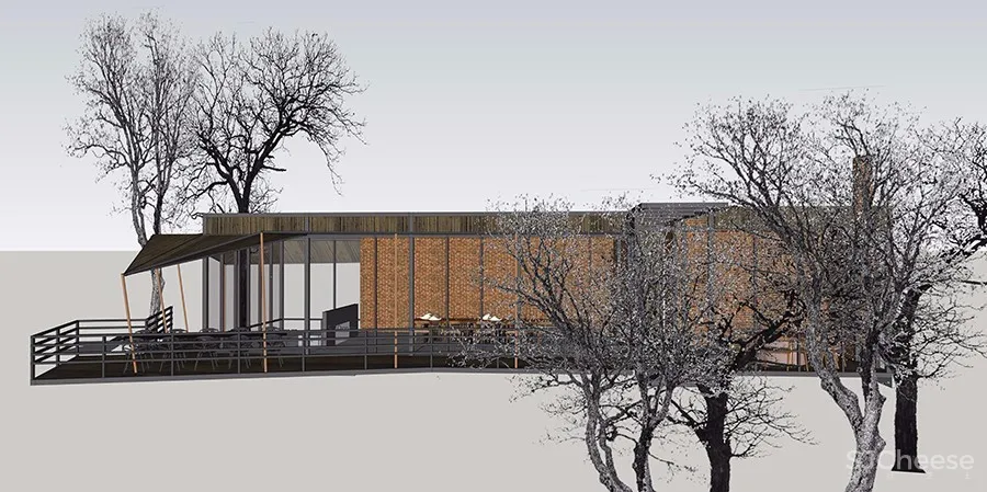 简单盒子里的诗意空间 | 鹿山桐舍