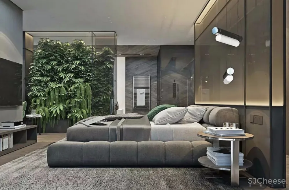 绿植长在墙上丨个性又省地方 首